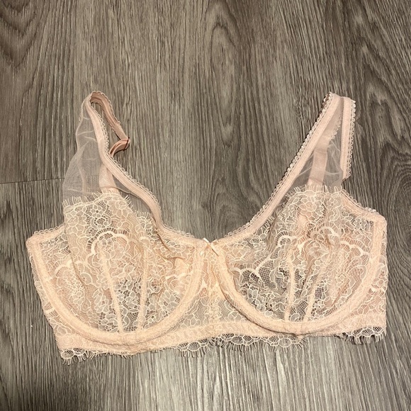 Victoria’s Secret dream angels pink lace bra - 34ddd NWT - Picture 1 of 5